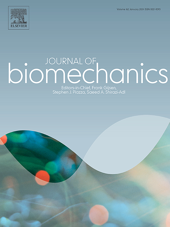 Go to journal home page - Journal of Biomechanics